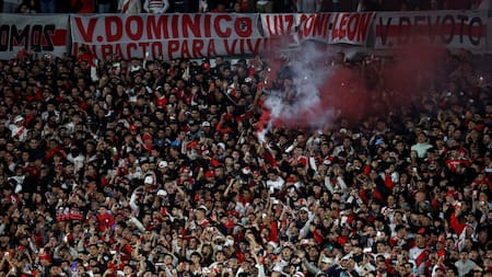 El Monumental, repleto para otro partido de Libertadores. Foto: Reuters