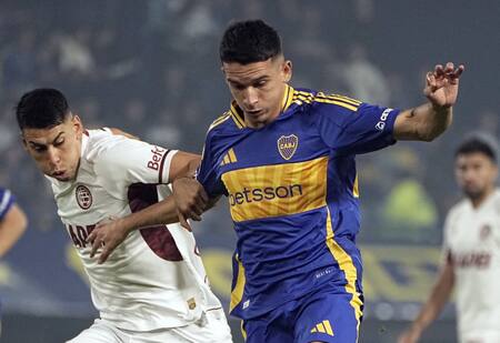 Boca vs Lanús, Torneo Apertura. Foto:X @BocaJrsOficial
