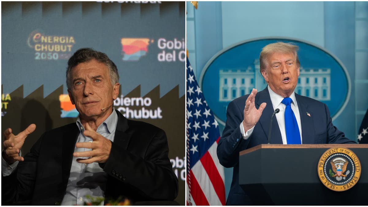 Mauricio Macri y Donald Trump.