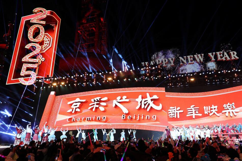 Celebración de Año Nuevo en China. Foto: Reuters