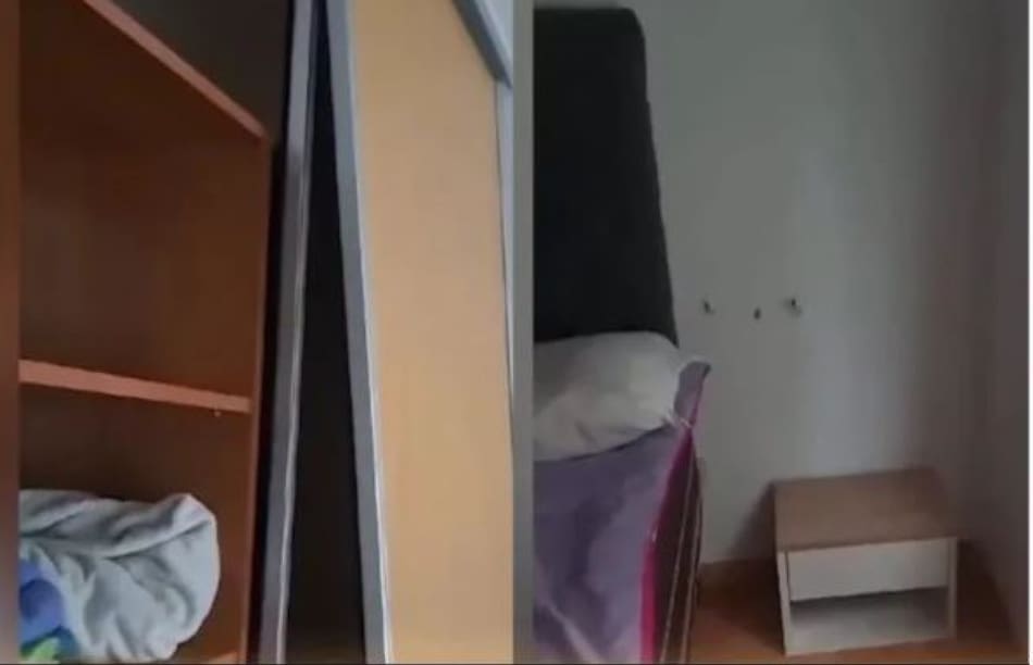 Así habría dejado Morena Rial el departamento en el que vivía. Foto: Captura América