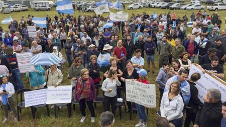 Protesta de Autoconvocados delo Campo contra medidas del Gobierno, NA
