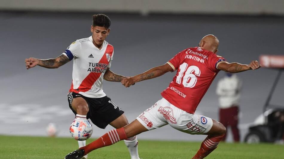 River Plate vs Argentinos Juniors, fútbol argentino, NA.