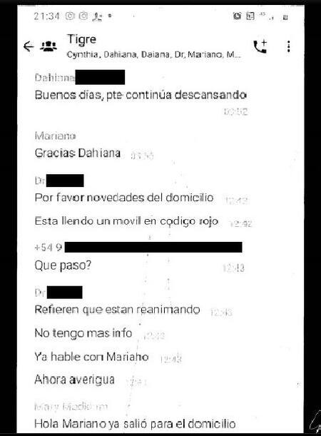 Chats enfermeros de Maradona