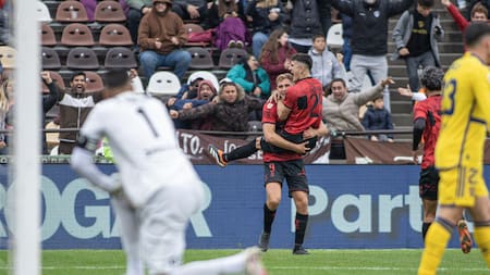 Boca vs Platense. Foto: NA
