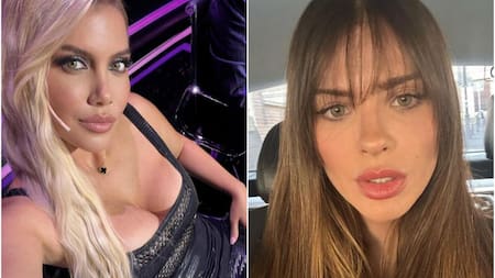 Wanda Nara y la China Suárez. Fotos: Instagram/wanda_nara - sangrejaponesa