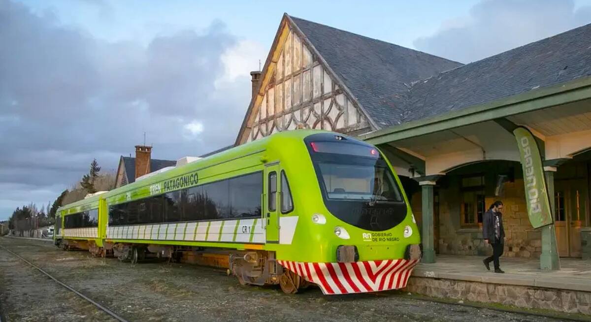 Vuelve el Tren Patagónico. Foto: NA.