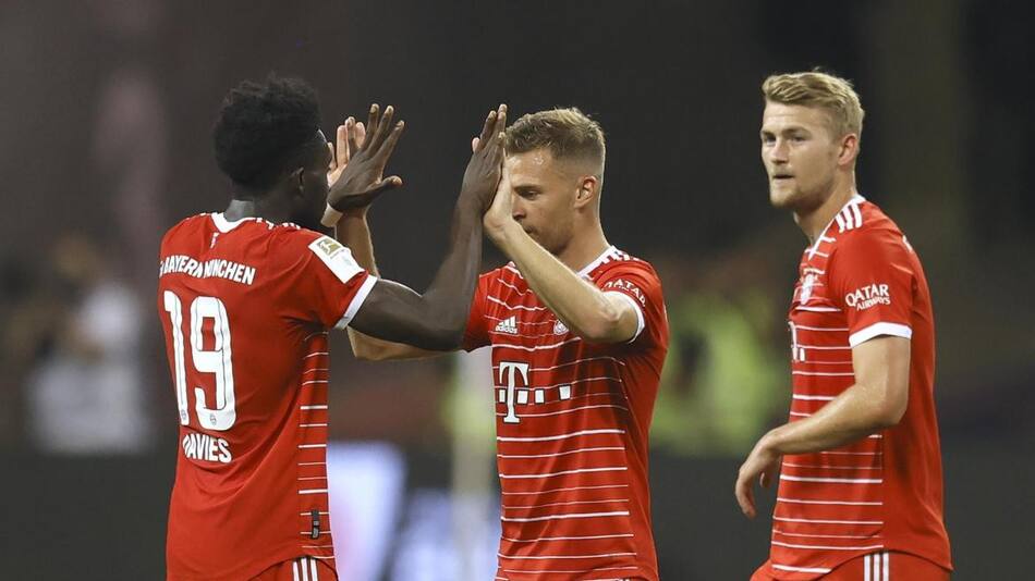 Bayern vs Eintracht, Bundesliga. Foto: EFE.