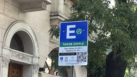 Estacionamiento medido. Foto: X @marcepatroncini