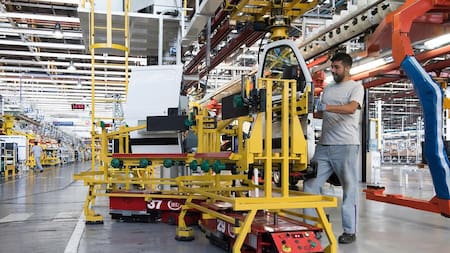 Producción industrial, industria argentina, NA