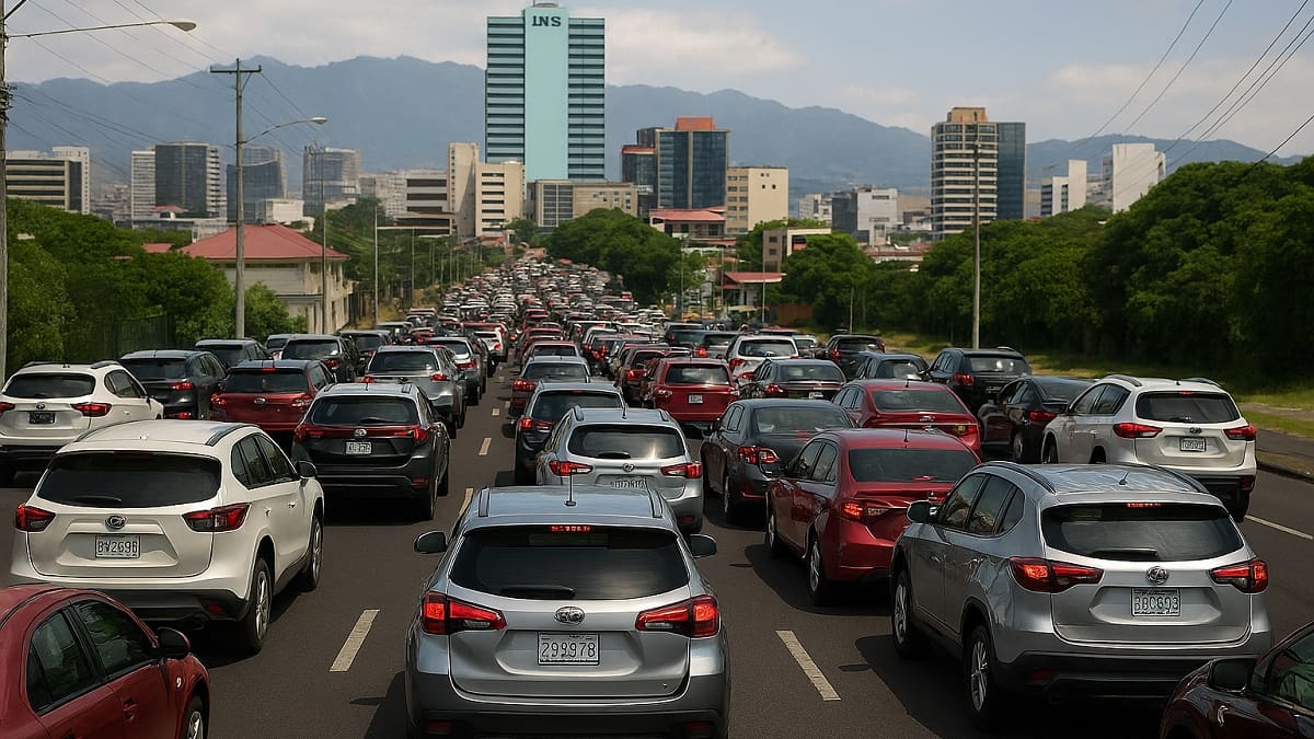 En el corazón de Centroamérica, una capital sin metro ni trenes suburbanos es la más congestionada.