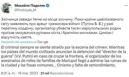 El tuitt. Foto: Twitter.