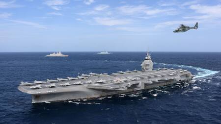Un portaaviones muy importante para Francia.