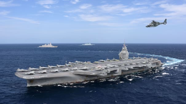 Ya se está construyendo el mayor portaaviones nuclear de Europa: la millonaria inversión de una potencia mundial