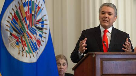 Iván Duque, presidente de Colombia, NA