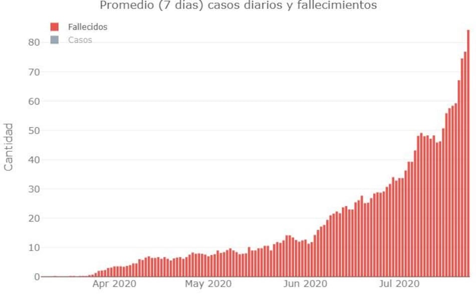 Coronavirus, Argentina, pandemia, 23-7-2020 - Twitter Soledad Retamar