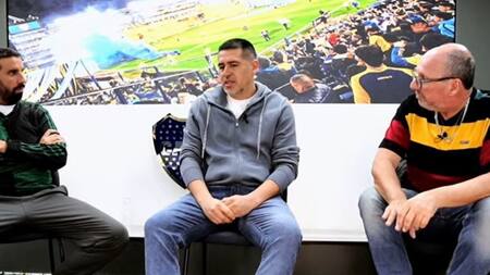 Entrevista a Juan Román Riquelme. Foto: Captura de Video - El Loco y el Cuerdo.