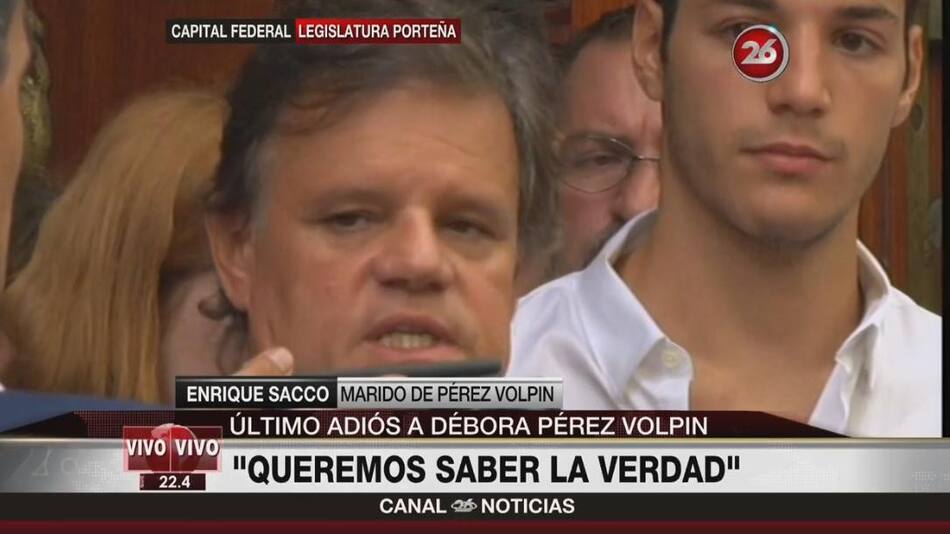 Sacco - Velorio Pérez Volpin