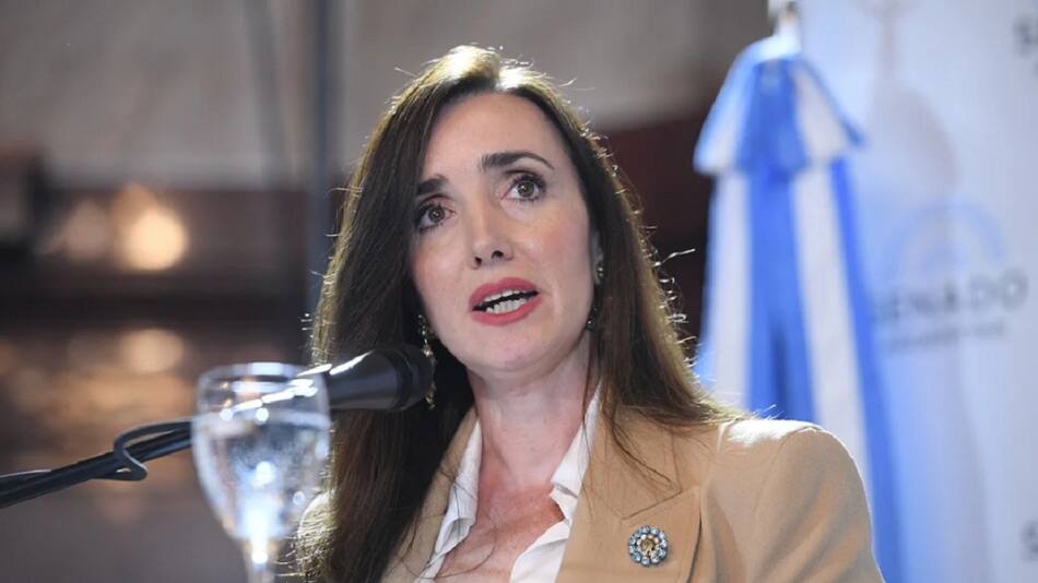 Victoria Villarruel, vicepresidenta de la Argentina. Foto: NA
