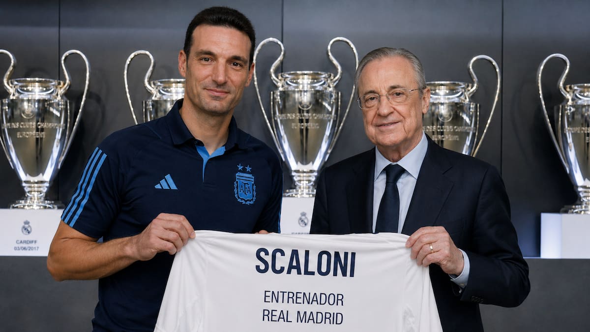 ¿Scaloni al Real Madrid? Qué hay detrás del interés y cuál es la verdadera postura del DT campeón del mundo