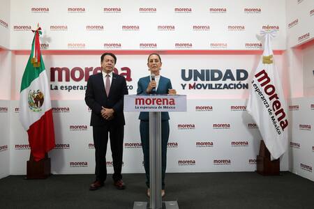 Claudia Sheinbaum, candidata presidencial del oficialismo en México. Foto: EFE.