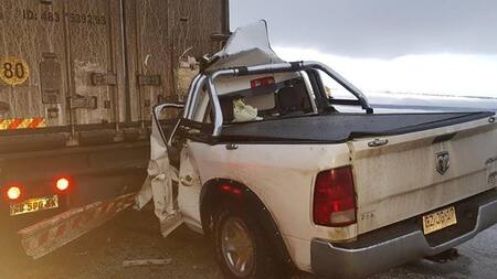 Accidente fatal en El Calafate, choque mortal en la Ruta 40