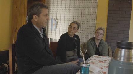 Sergio Massa en San Martín. Foto: prensa