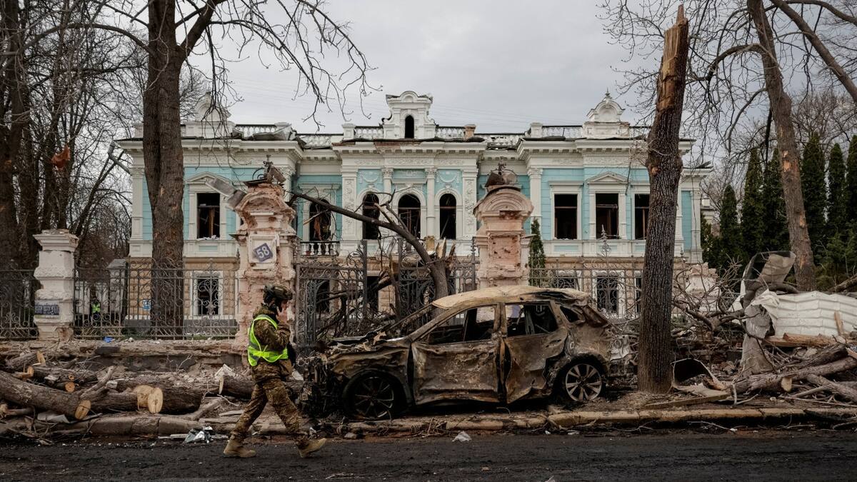 Ataques contra Ucrania. Foto: REUTERS/Sofiia Gatilova.