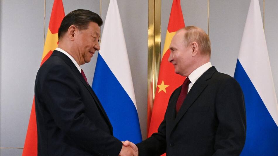 Vladimir Putin y Xi Jinping. Foto: Reuters