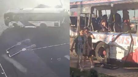 Trágico choque entre un camión y un colectivo en Ciudad Evita: hay dos muertos y una mujer perdió un brazo