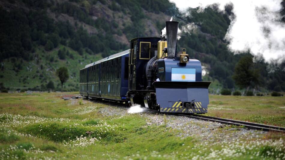 Viajar en el tren del Fin del Mundo, un paseo obligado. Foto: findelmundo.tur