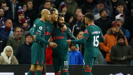 Aston Villa-Liverpool 1; Premier League. Foto: Reuters.