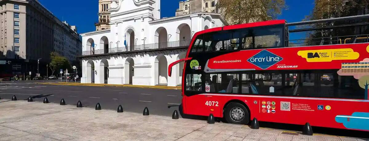 Bus turístico rojo. Foto: buenosairescitybus.com