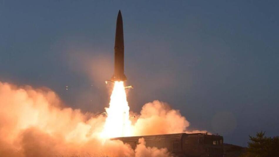 Lanzamiento de un misil de Corea del Norte. Fuente: Reuters.