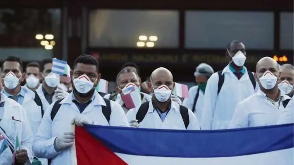 Coronavirus, Bolivia, médicos cubanos