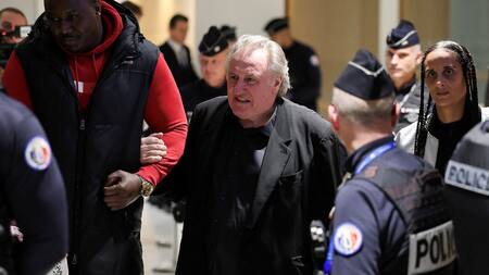 Gérard Depardieu, actor condenado por delitos sexuales. Foto: REUTERS/Gonzalo Fuentes.