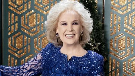 Mirtha Legrand emocionada con su vuelta a la TV. Foto: Storylab.