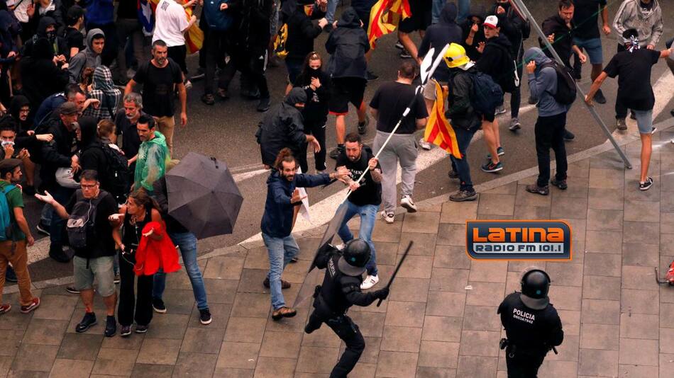 Incidentes en Cataluña, RADIO LATINA