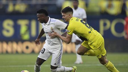 Juan Foyth, Villareal vs Real Madrid. Foto: REUTERS