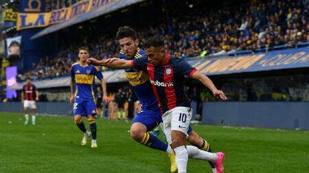Boca vs San Lorenzo. Foto: NA