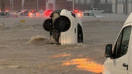Trágico temporal en Bahía Blanca. Foto: NA