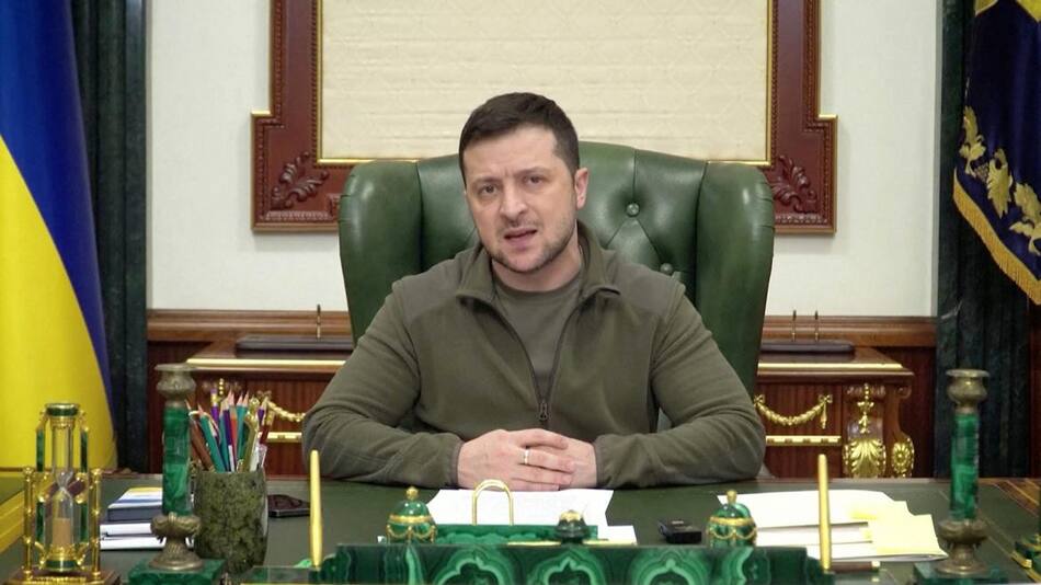 Volodimir Zelenski, presidente de Ucrania, Reuters