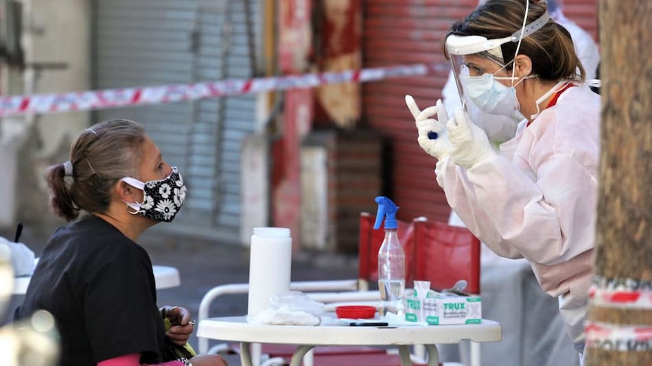 Coronavirus en Argentina, testeos, cuarentena, Agencia NA