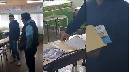 Fiscal de La Libertad Avanza detenido por el robo de boletas de Fuerza Patria en Malvinas Argentinas.