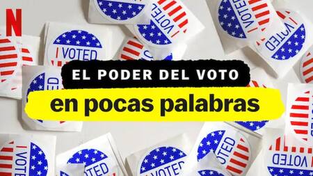 "El poder del voto", miniserie de Netflix. Foto: Captura de pantalla Netflix.