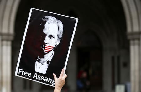 Varias organizaciones piden la liberación de Assange. Fuente: Reuters.