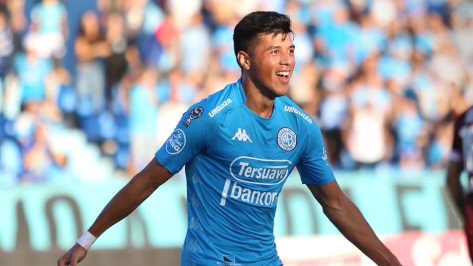 Copa Superliga: Festejo de Belgrano ante Lanús - Juan Sequeira