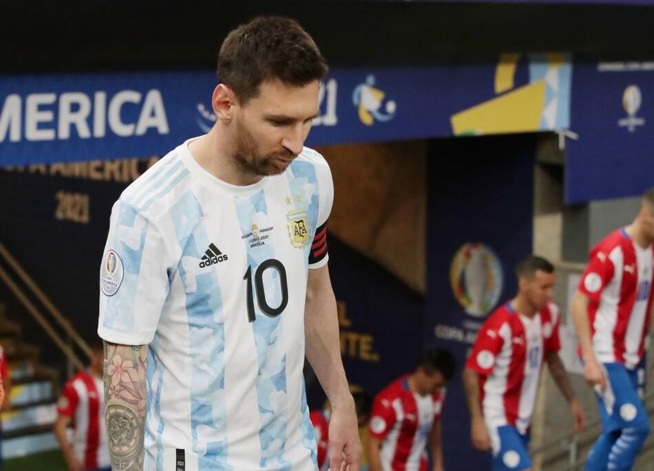 Lionel Messi, Argentina vs Paraguay, Reuters