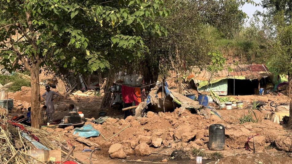 Terremoto en Afganistán. Foto: EFE.