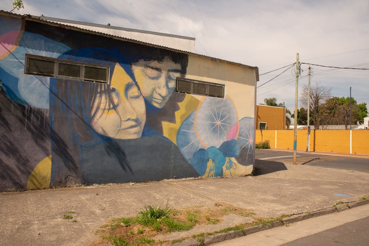 Murales en Isla Maciel, Avellaneda.